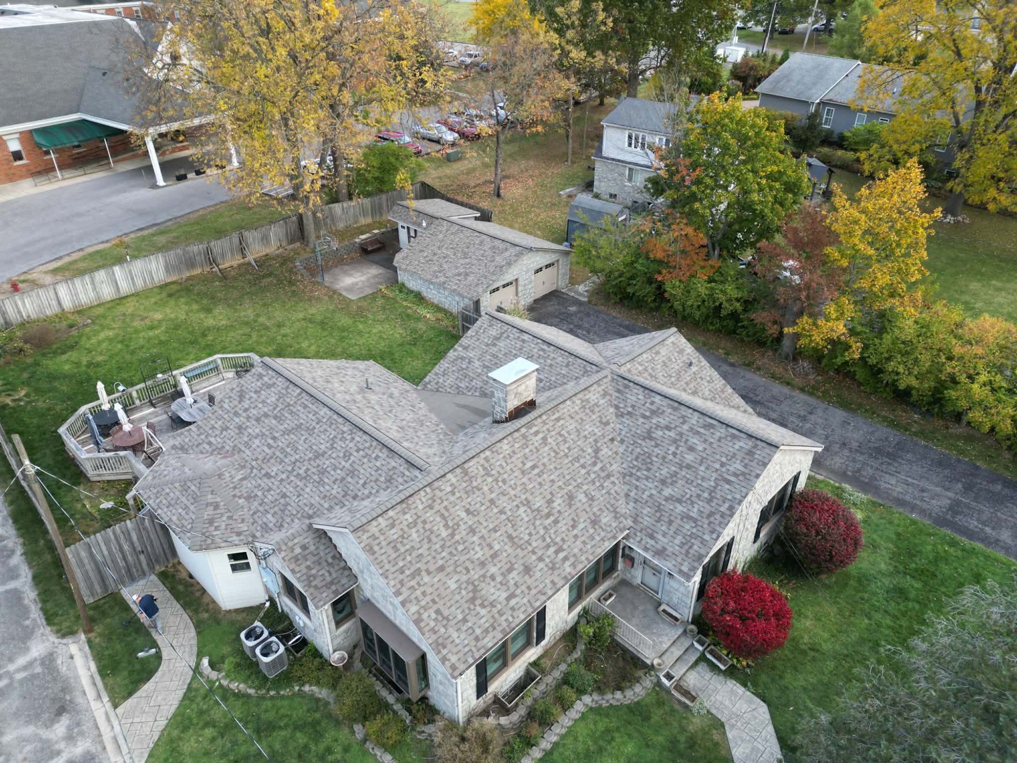 Complete Replacement — Gray Blend Shingles — Rook Roofing & Restoration Ashland KY